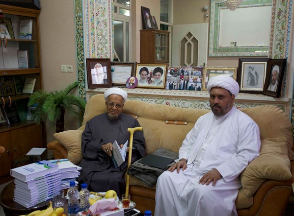 زيارة سماحة العلامة المحقق الحجة الشيخ عبد الله الخنيزي زيارة سماحة العلامة المحقق الحجة الشيخ عبد الله الخنيزي